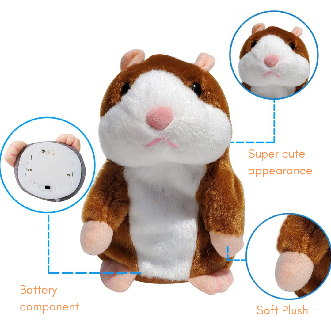 Irish Supply, HAMMYTALK Interactive Talking Hamster Toy
