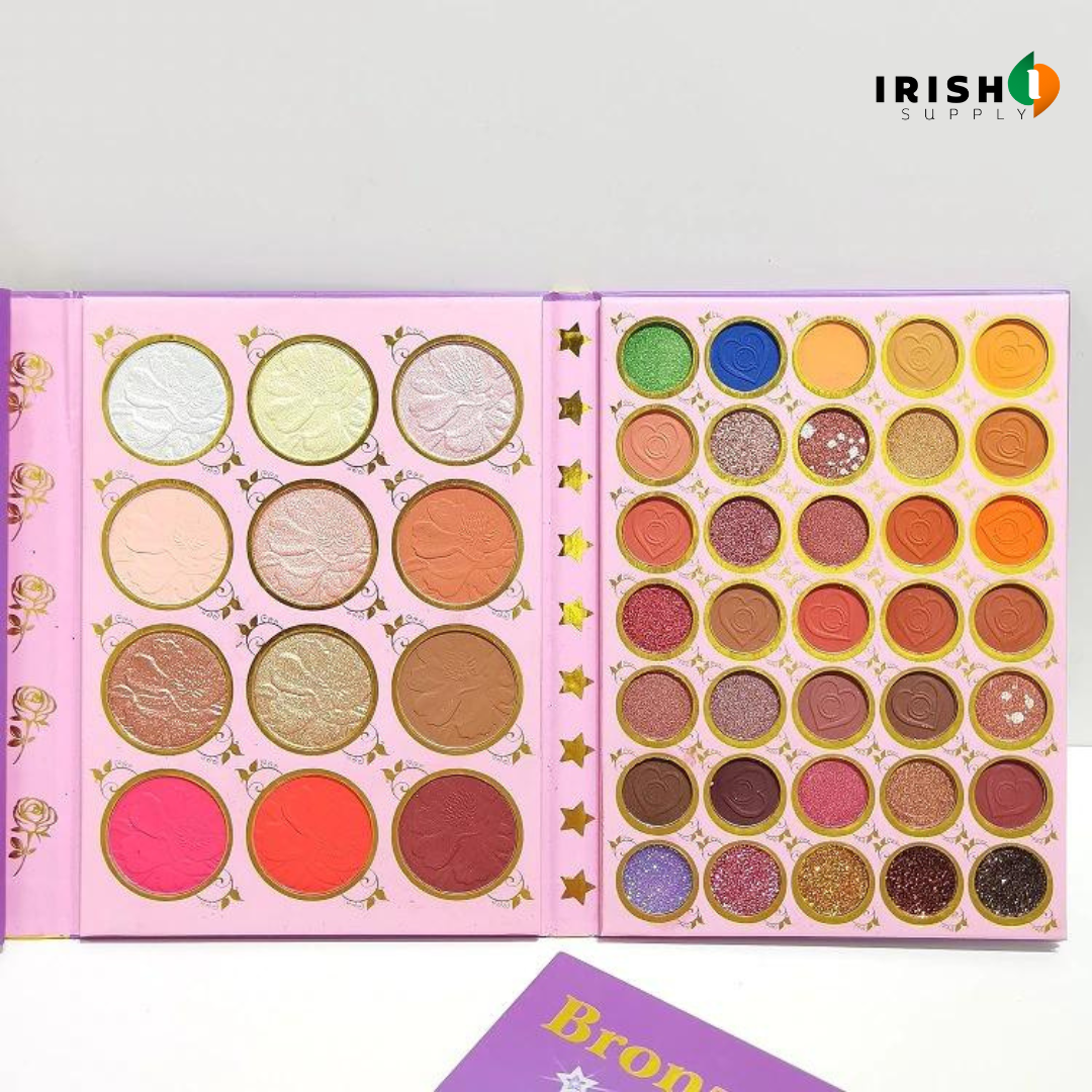 Irish Supply, GLAMOURHUE Color Makeup Set Eyeshadow Palette