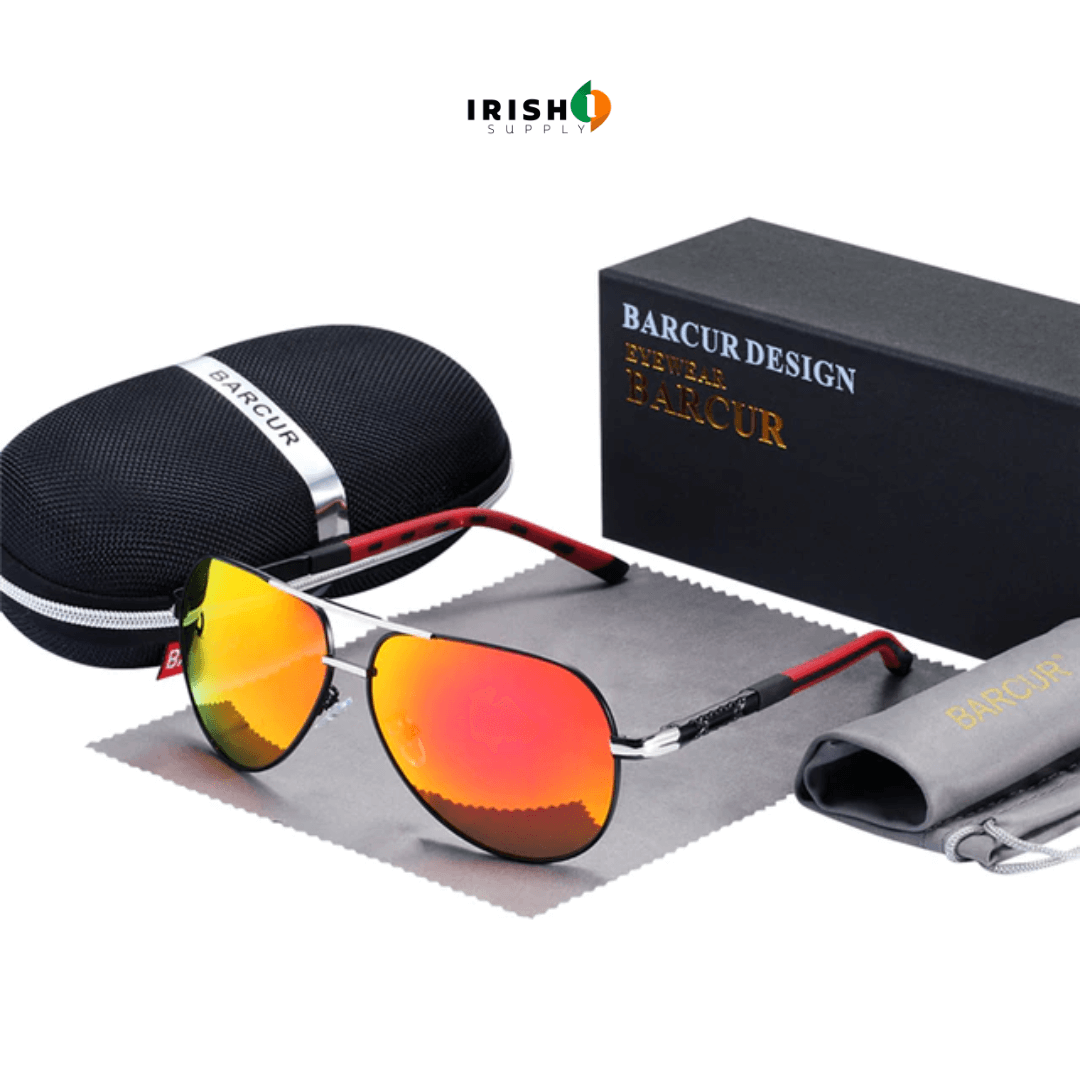 Irish Supply, RETROSPECS Aviator Sunglasses for Men