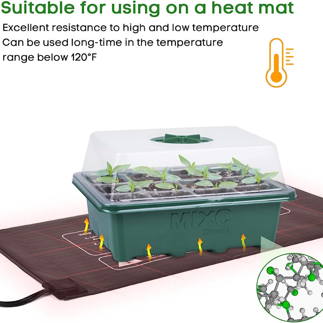 Irish Supply, SPROUTEASE Seed Starter Kit with Humidity Dome