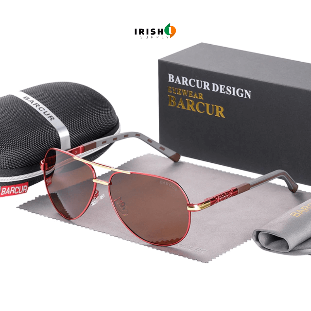 Irish Supply, RETROSPECS Aviator Sunglasses for Men