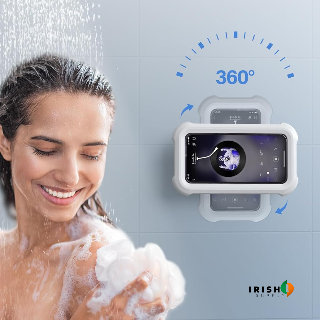 SPLASHSAFE Waterproof Shower Phone Holder