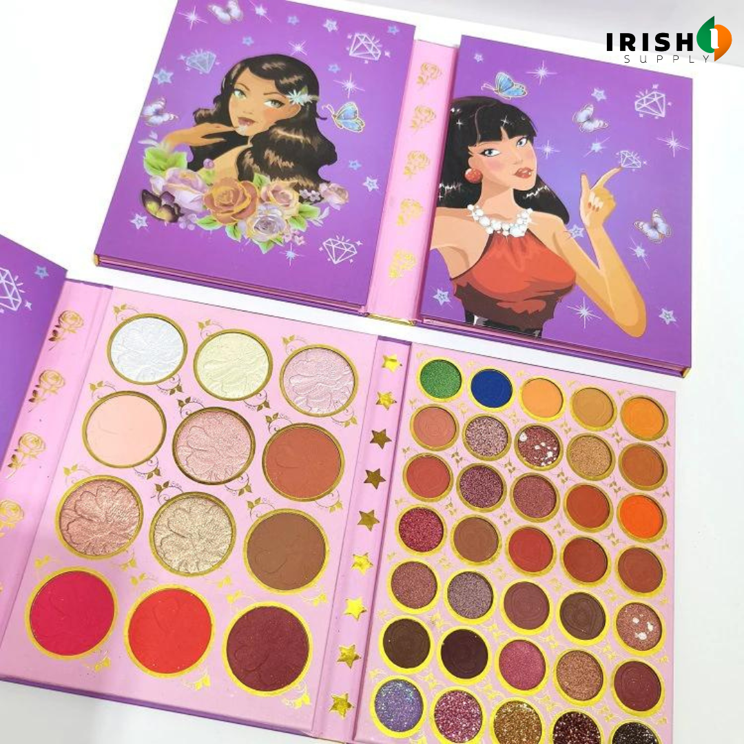Irish Supply, GLAMOURHUE Color Makeup Set Eyeshadow Palette