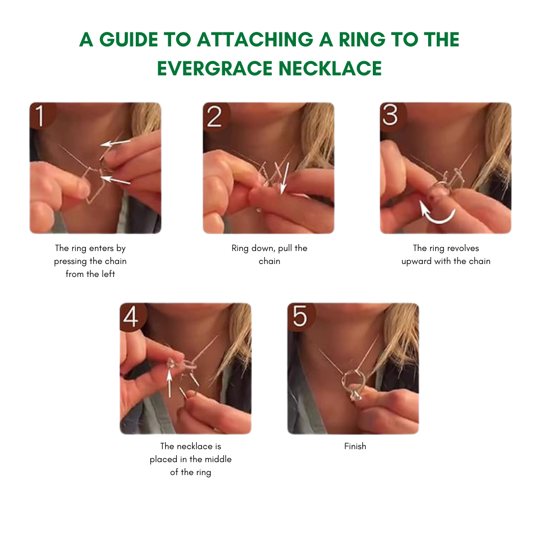 EVERGRACE Ring Holder Necklace