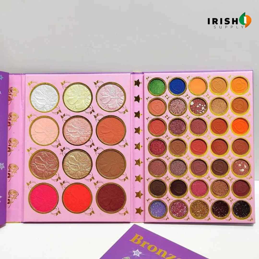 Irish Supply, GLAMOURHUE Color Makeup Set Eyeshadow Palette