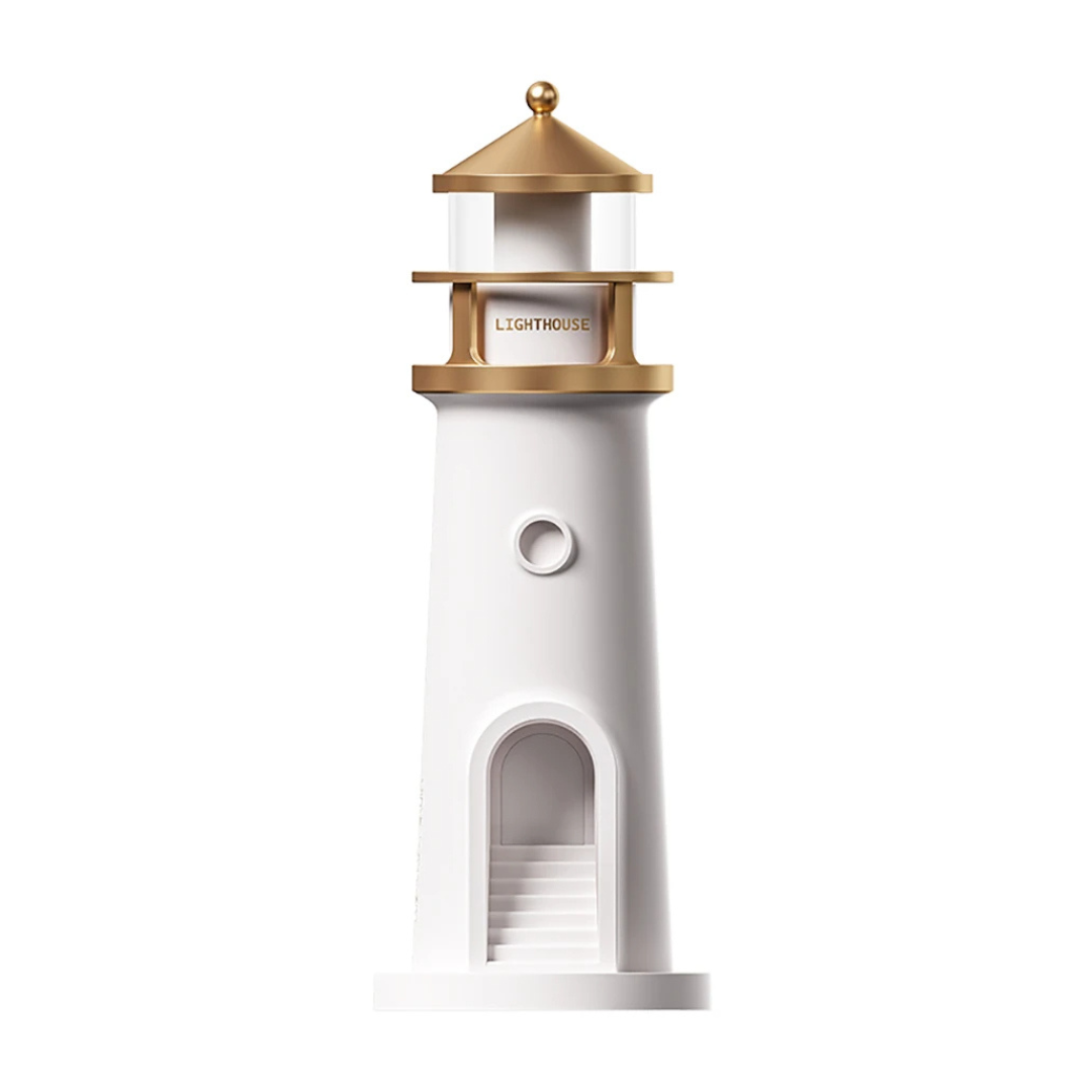 LUMASPHERE Moon Projection Lighthouse Ambient Night Light