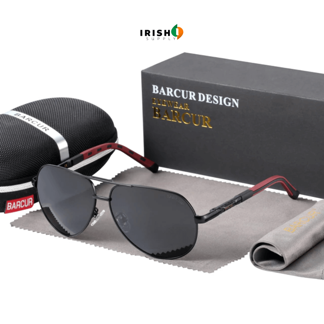 Irish Supply, RETROSPECS Aviator Sunglasses for Men
