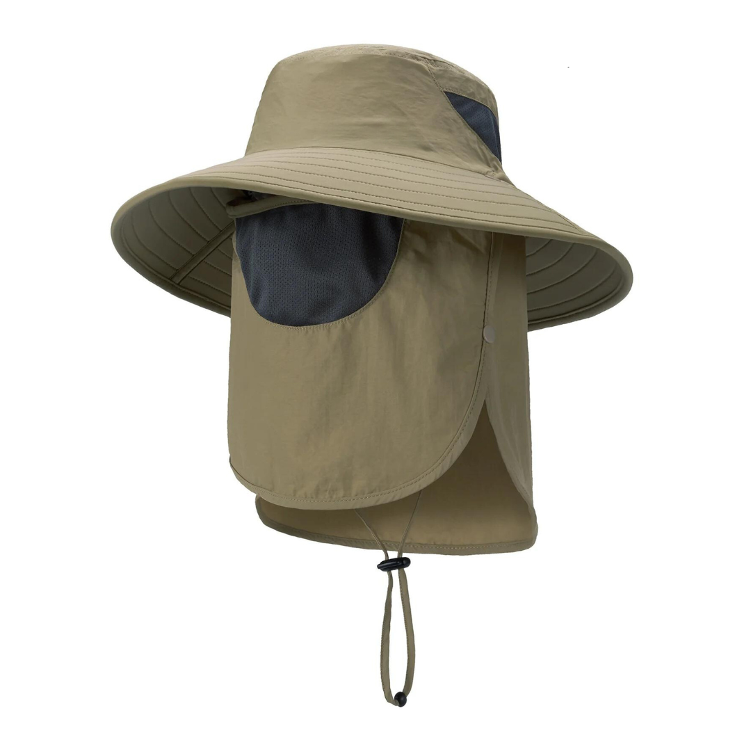 Irish Supply, SUNGUARD, Fishing and Hiking Hat with Neck Flap