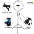 Irish Supply, FLASHPOD Vlog Selfie Ring Light with Stand