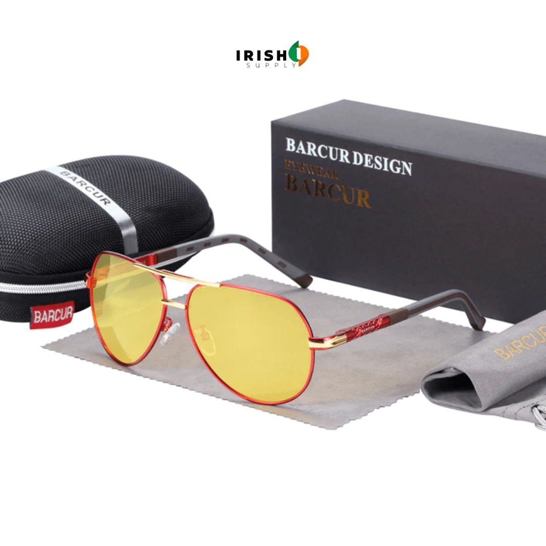 Irish Supply, RETROSPECS Aviator Sunglasses for Men
