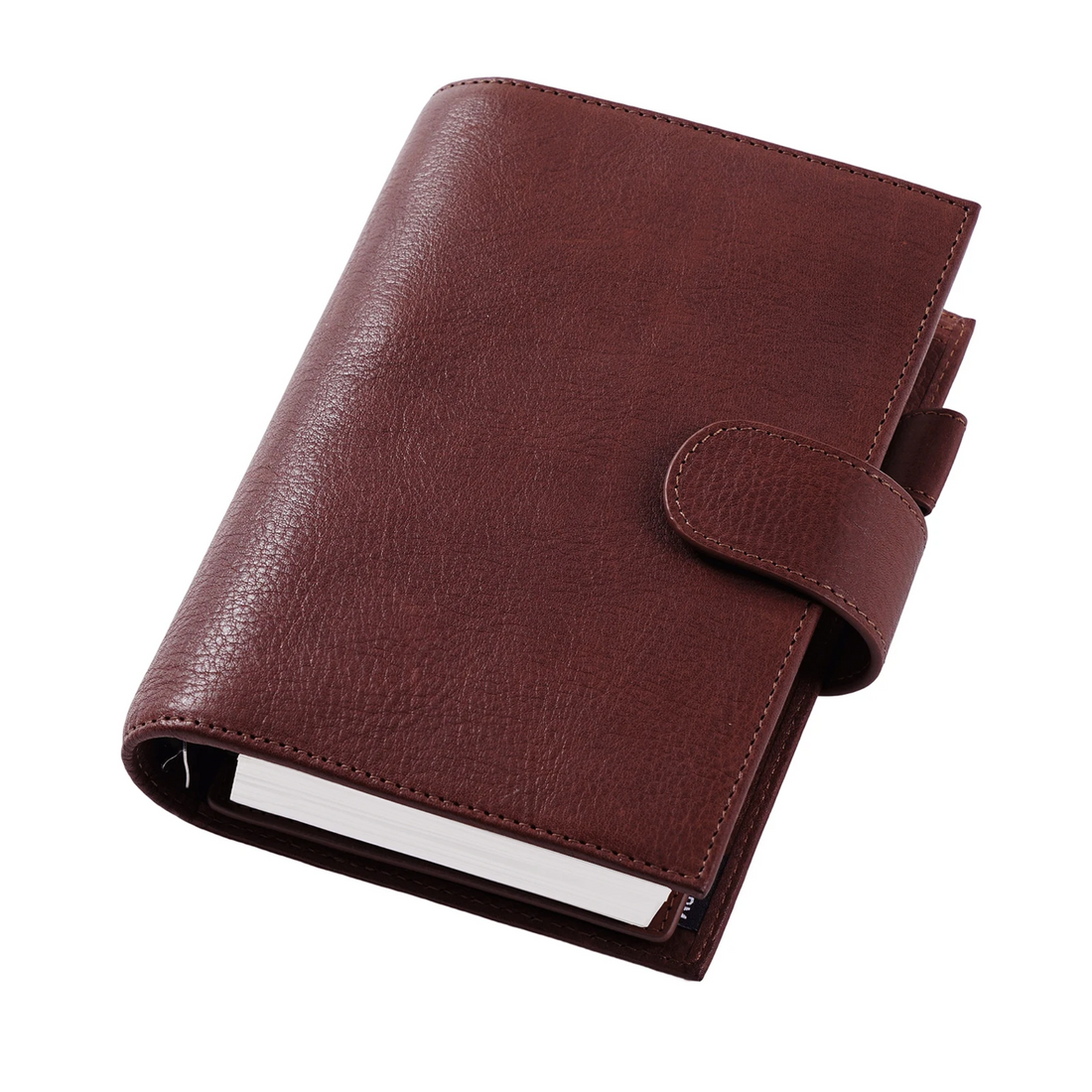 ORGANIX Leather Journey Sketchbook & Personal Ring Planner