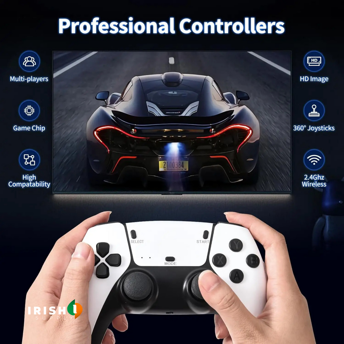 RETROCORE Two-Player Retro Game Console (20000+ Games)