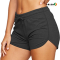 Irish Supply, ZENSTRETCH Women's Cotton Blend Yoga and Running Short