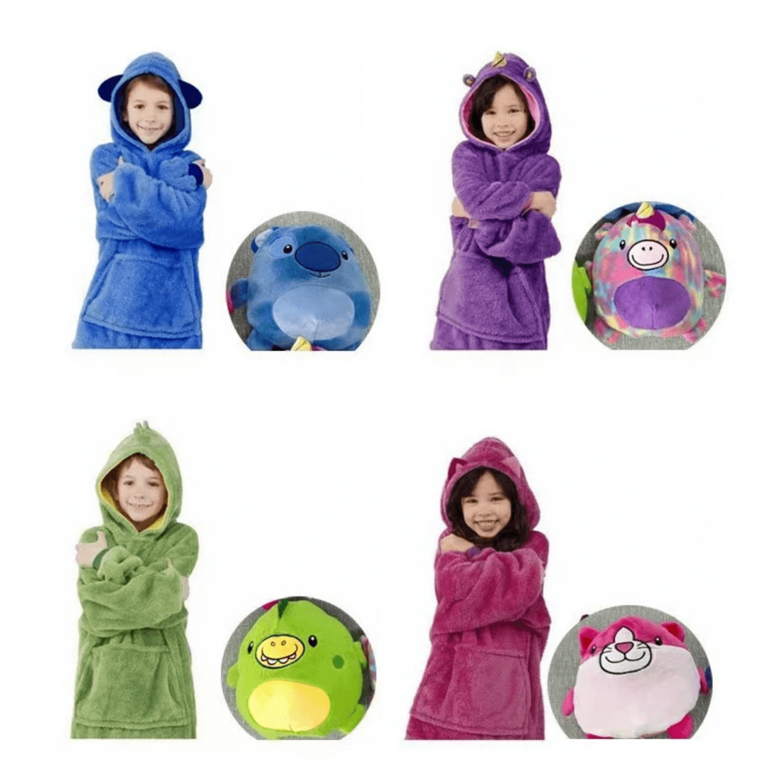 SNUGGLE Wearable Blanket with Built-In Cuddle