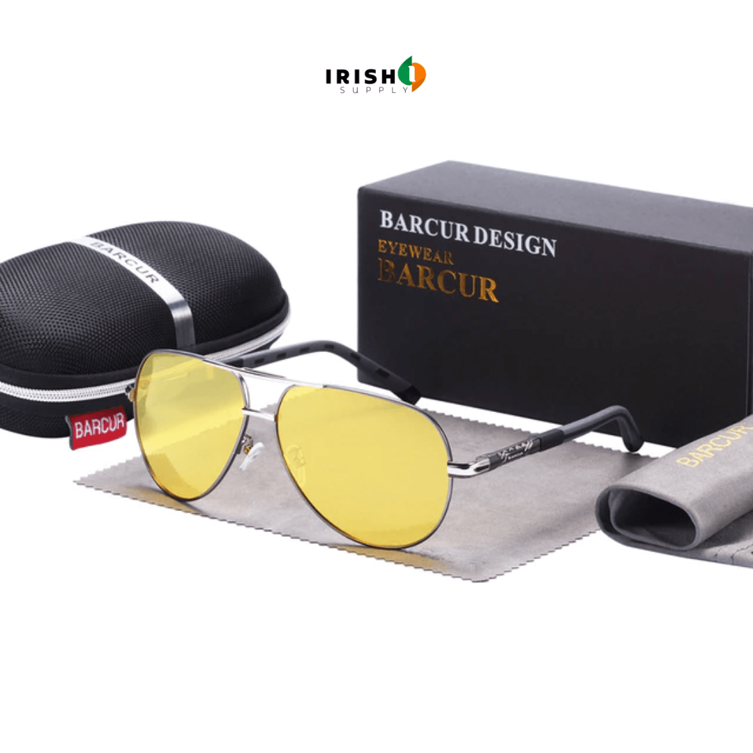 Irish Supply, RETROSPECS Aviator Sunglasses for Men