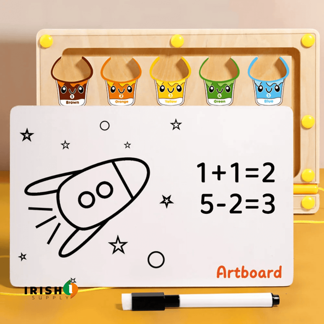 COLORO™ 2-in-1 Magnetic Montessori Maze