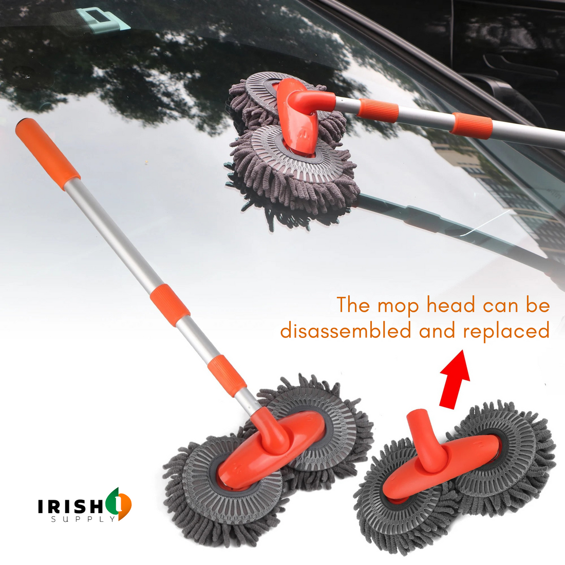SHINEMAX Extendable Car Wash Mop