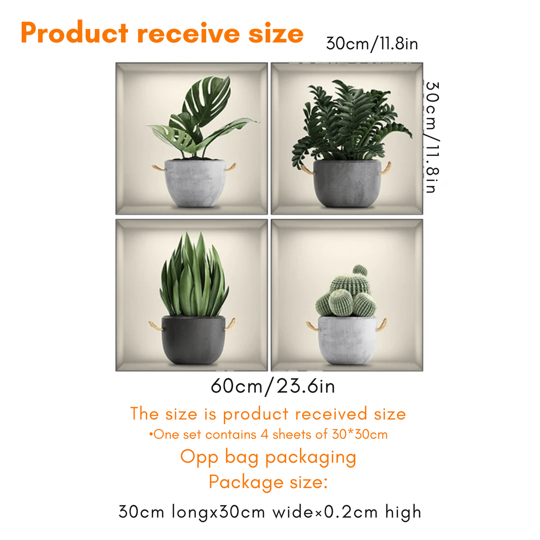 ECOVIEW  Window Green Plant 3D Wallpaper