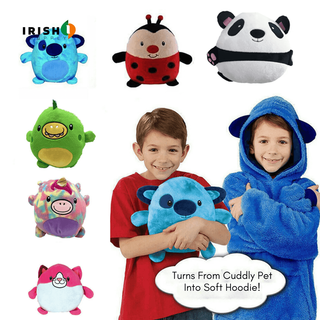 SNUGGLE Wearable Blanket with Built-In Cuddle