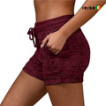Irish Supply, ZENSTRETCH Women's Cotton Blend Yoga and Running Short