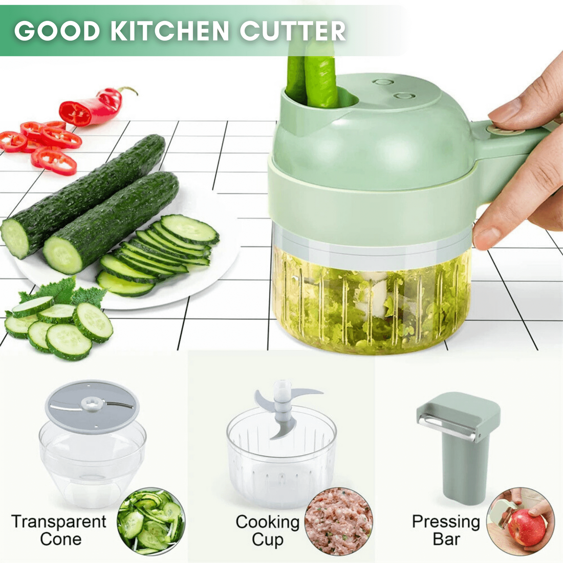 COUPEUR™ 4-in-1 Wireless Cutter