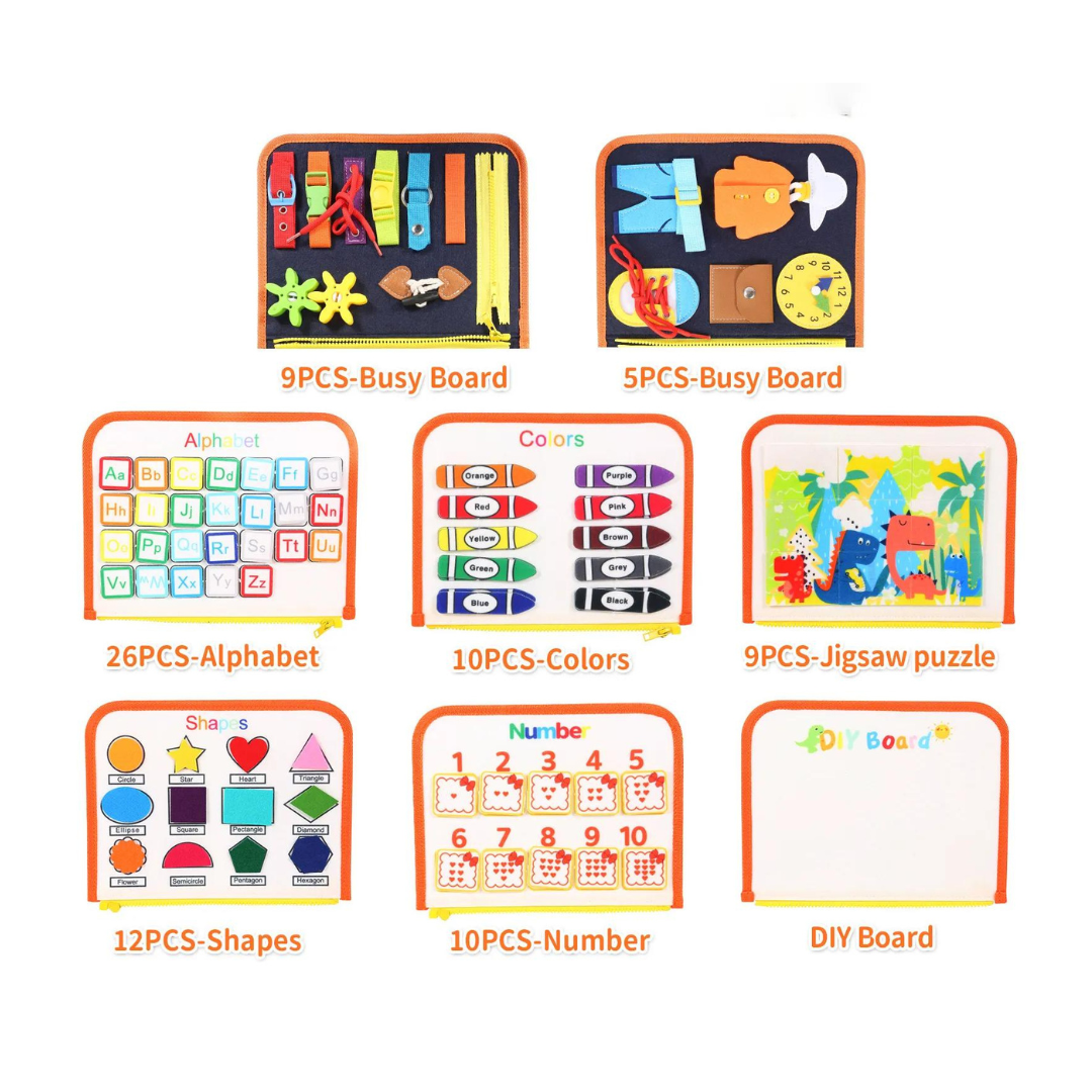 Irish Supply, LEARNLINK Montessori Busy Board for Toddler