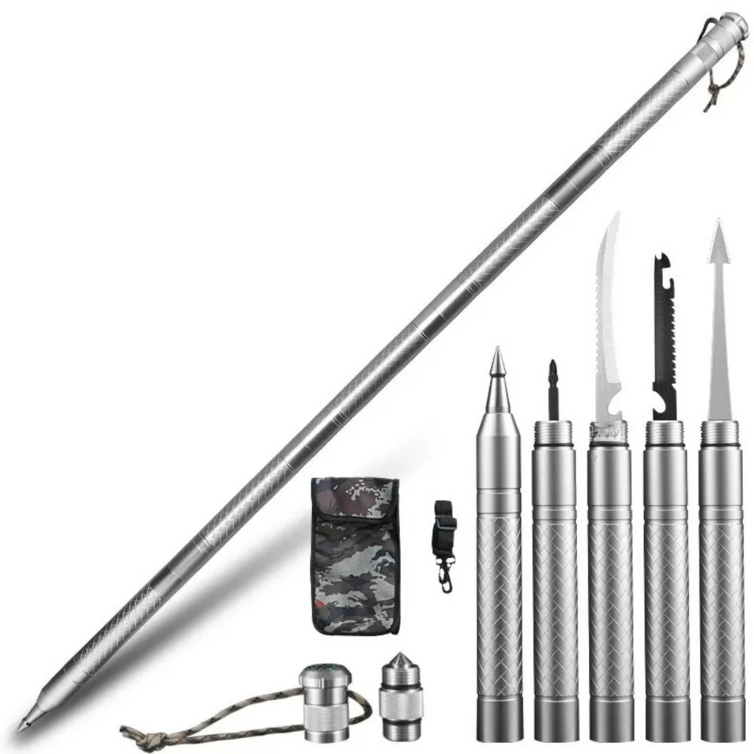 EVERSTRONG  Multifunctional Survival Tools Walking Stick