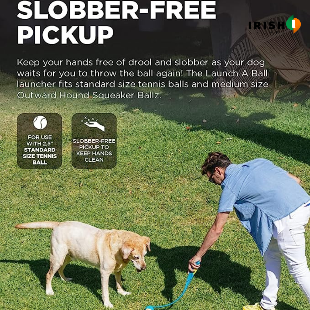 Irish Supply, TENNISTOSS Pet Tennis Ball Launcher
