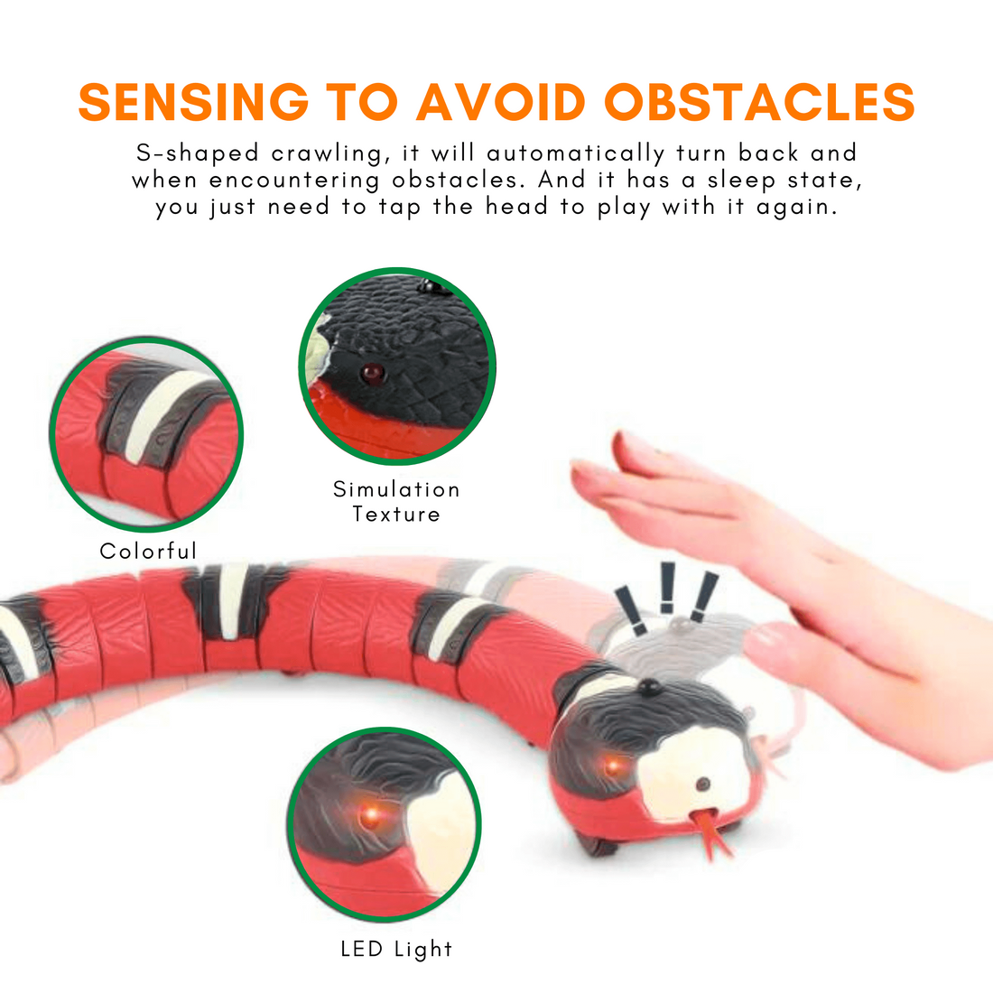 VIPER Smart Sensing Snake Toy