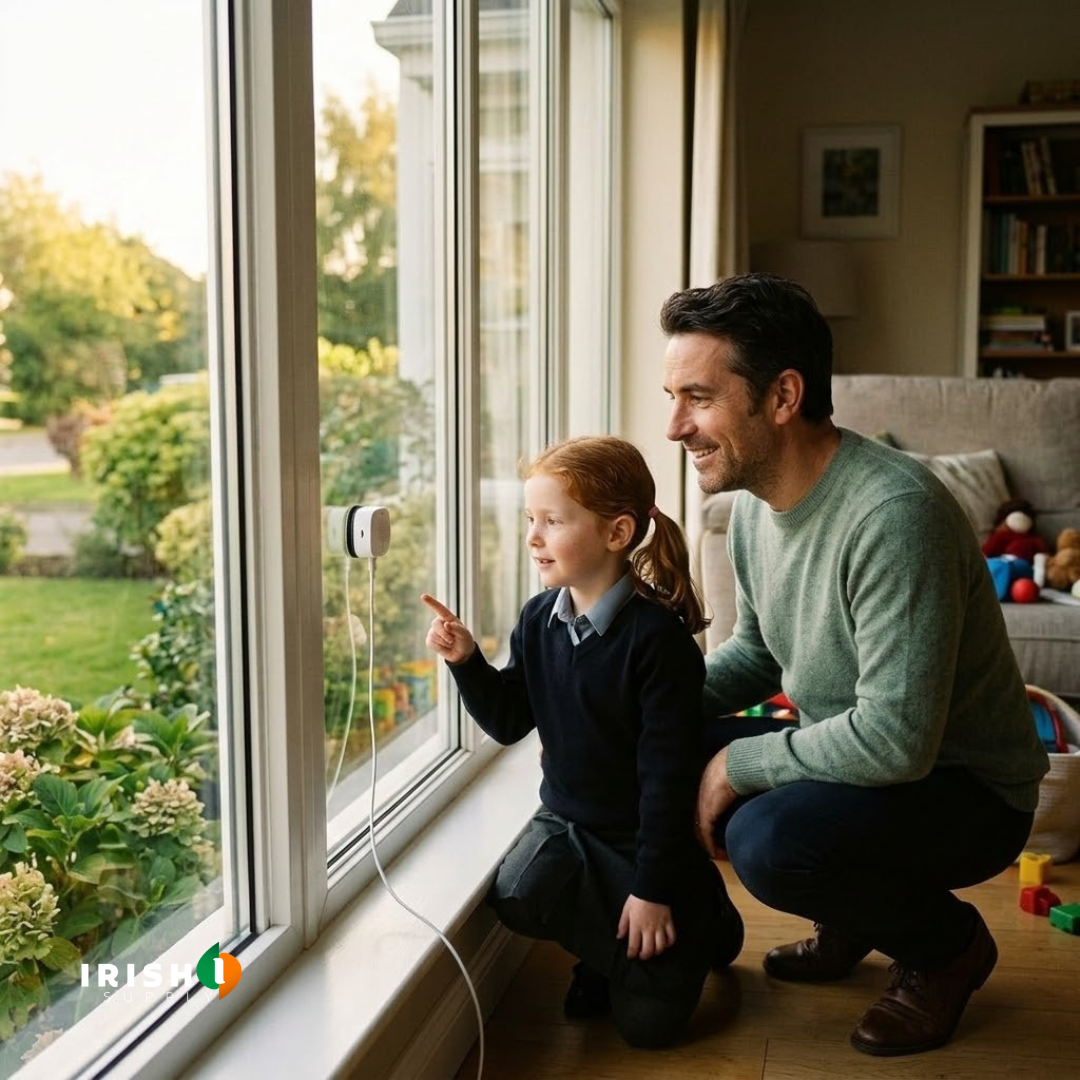 SAFESIGHT Smart AI Window Security Camera