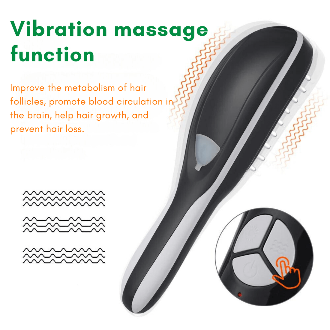 HAIRGLOW Hair Therapy Brush