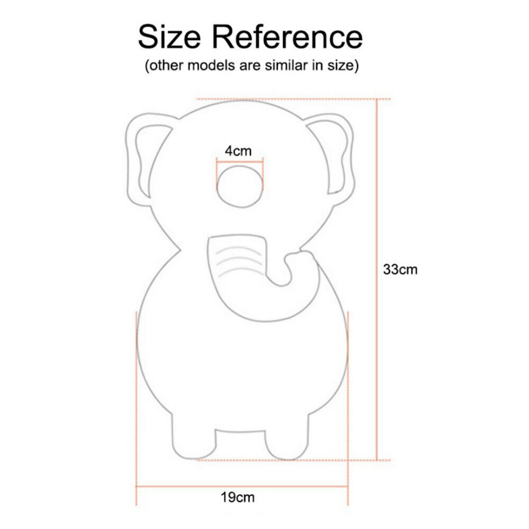 Irish Supply, HEADPROTECTOR  Toddler Baby Head Protection Cushion Backpack