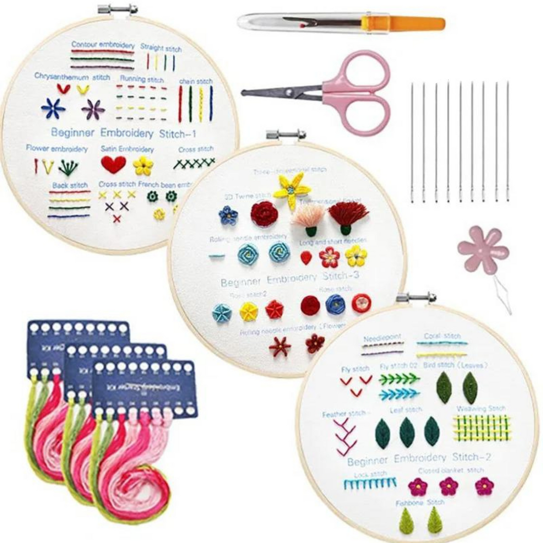 DESIGNDREAM Embroidery Starter Kit