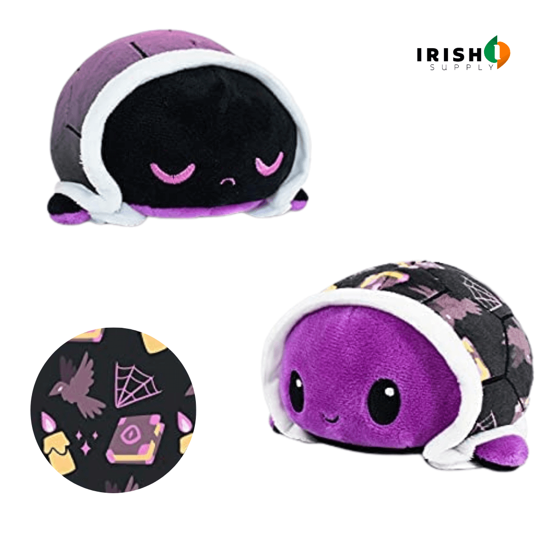 Irish Supply, PUMBII Reversible Mood Turtle Plushie