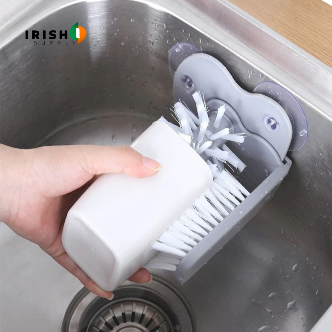 Irish Supply, POWERSCRUB Suction Cup Cleaning Brush