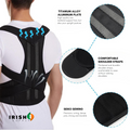 Irish Supply, Back Brace Posture Corrector for Women and Men