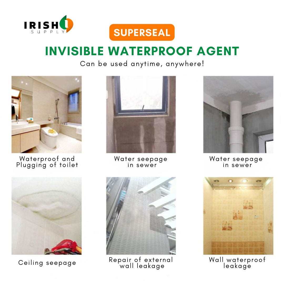 Irish Supply, SuperSeal, Anti-Leak Quick Drying Sealant Spray