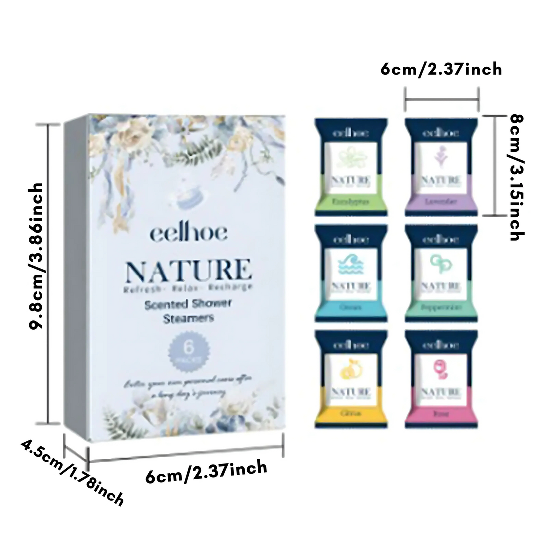 AROMAFIZZ Luxury Shower Spa Tablets