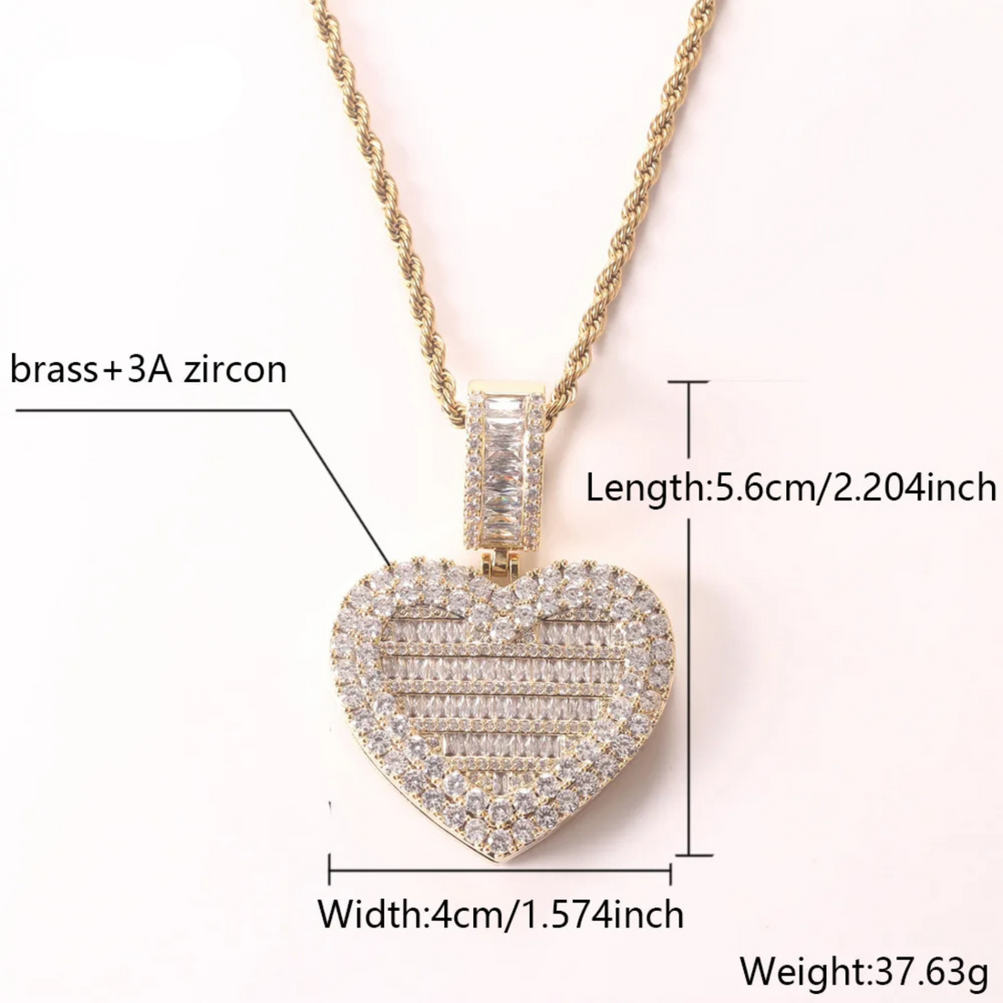 ICELOCK Forever Memory Heart Photo Locket