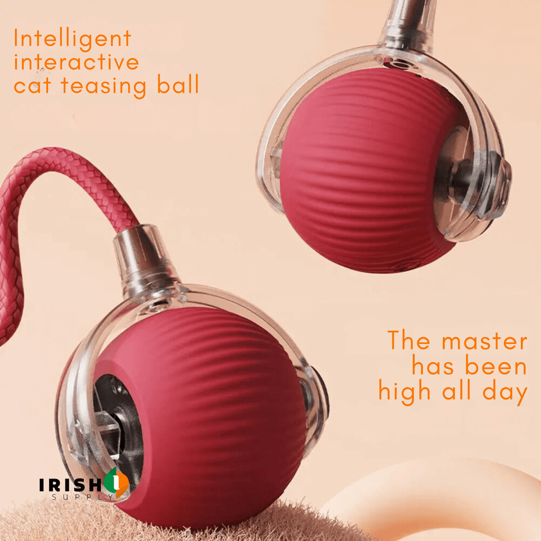 CHASEMATE Interactive Cat Toy Ball