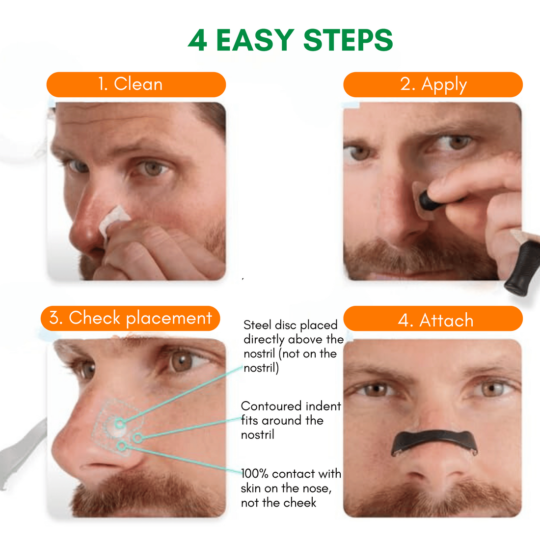 MAGNIBREATHE Magnetic Nasal Strips
