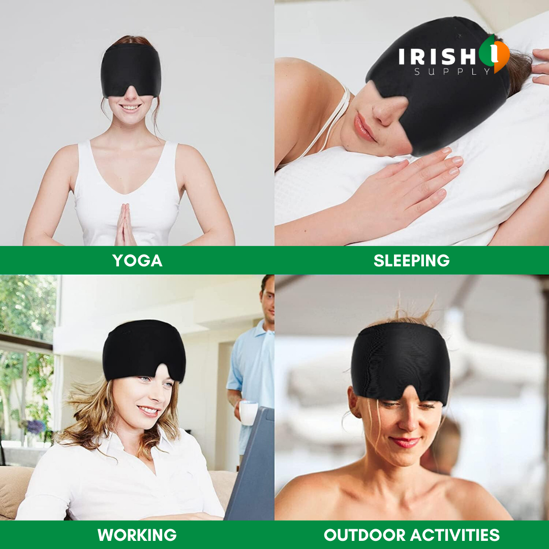 Irish Supply, MINDEASE, Soothing Migraine Relief Hat