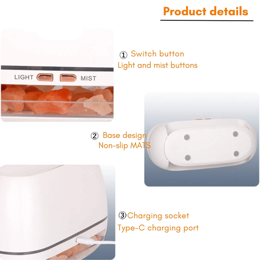 AIRFLARE Air Humidifier 3d Flame