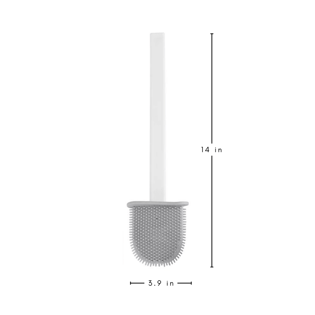 FLEXICLEAN Silicone Toilet Brush and Holder Set