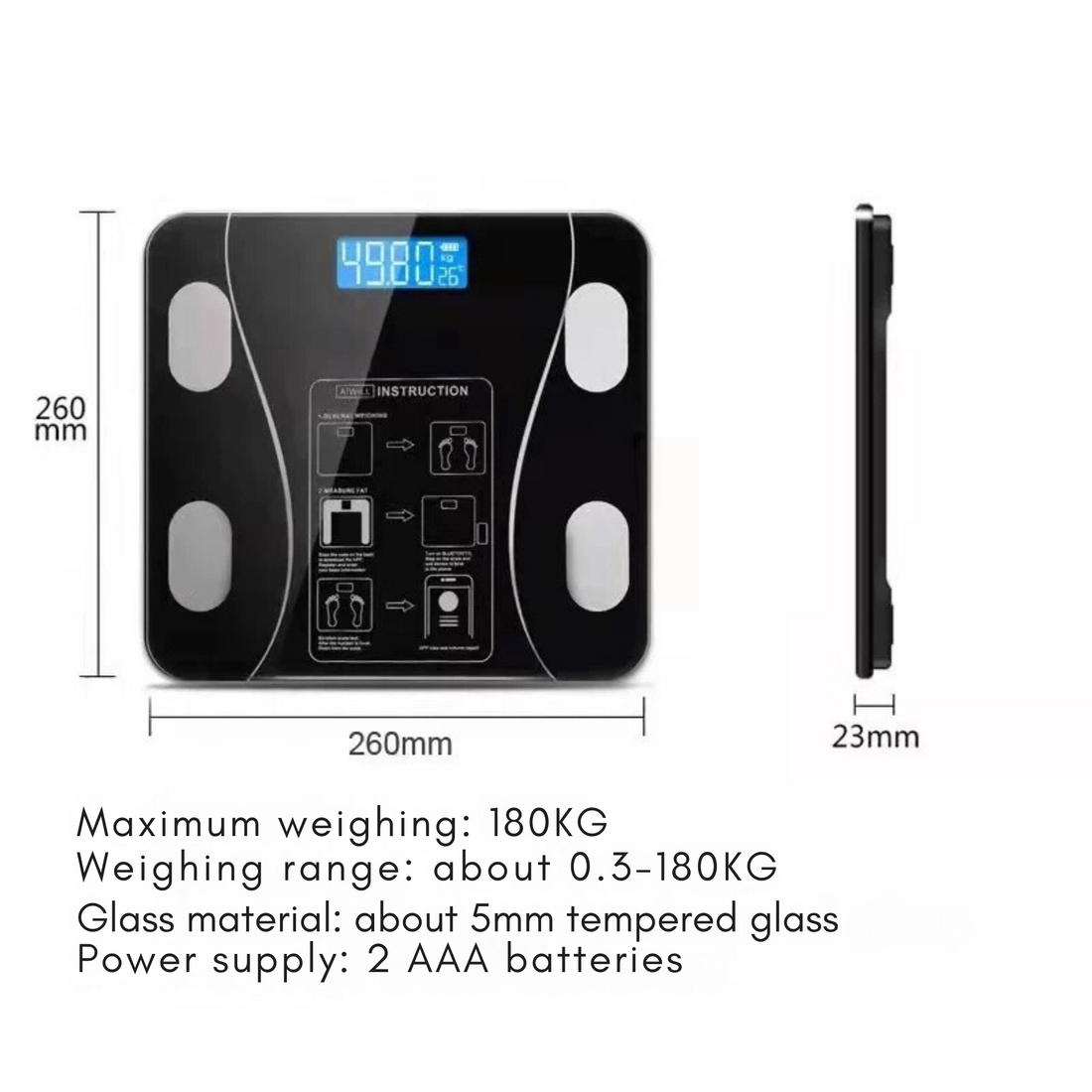 FITAXIS Smart Body Precision Scale