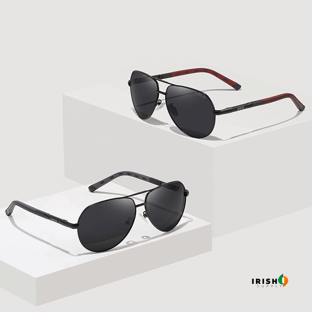 Irish Supply, RETROSPECS Aviator Sunglasses for Men