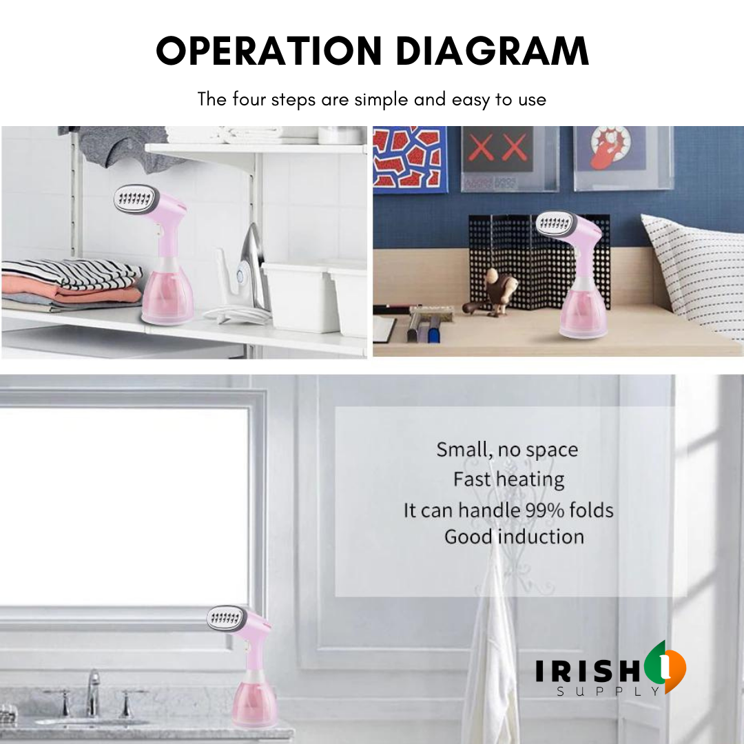 Irish Supply, EASYPRESS Handheld Garment Steamer