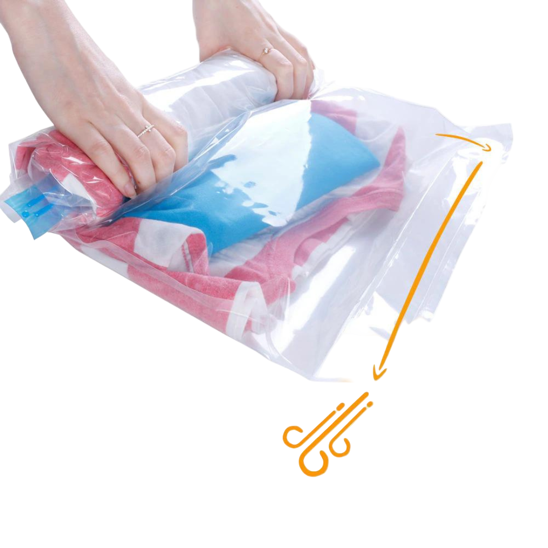Irish Supply, VACUPACK Travel Essentials Compression Bags