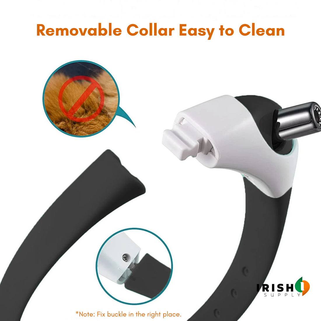 CLAWVER Interactive USB Rechargeable Cat Laser Collar