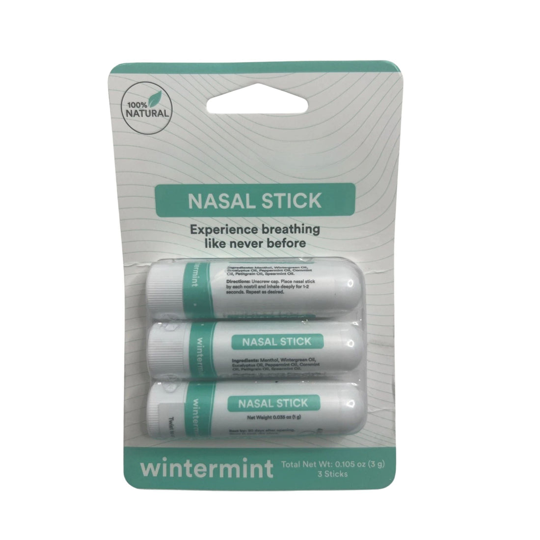 PULSEMINT Menthol Based Nasal Stick (3-pack)